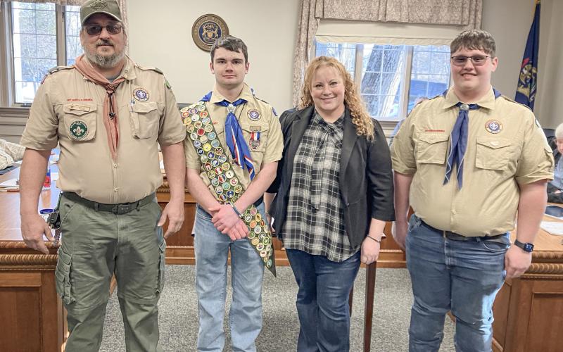 SCOUTS OPEN COUNCIL MEETING