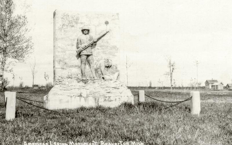 Beaverton’s Memorial in its original location.
