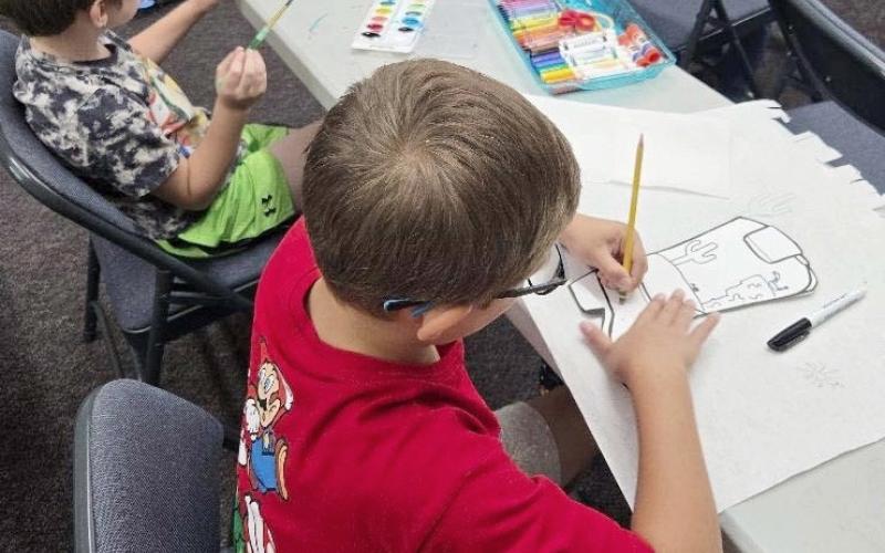 Gladwin Area Artist Guild Art Explorers camp a big hit