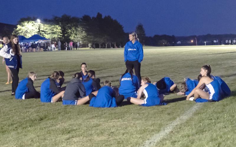 Gladwin girls participated in the Under the Lights Invitational, night time cross country meet in St. Johns Friday night, August 18. The girls team did well with taking ninth out of 18 schools participating at the 11th annual event in St Johns. Coach Bob Sackrider, St. Johns Cross Country coach started this event as one of the first meets of the season available to local cross country runners. Gladwin’s Abby Robinson took sixth place out of the 175 runners with a time of 20:26.9.