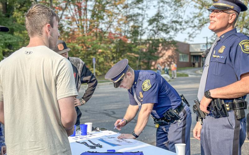 Students visited booths, connected with representatives, and explored career options during the 2024 Senior Focus event on Friday, September 13, at Mid Michigan College.