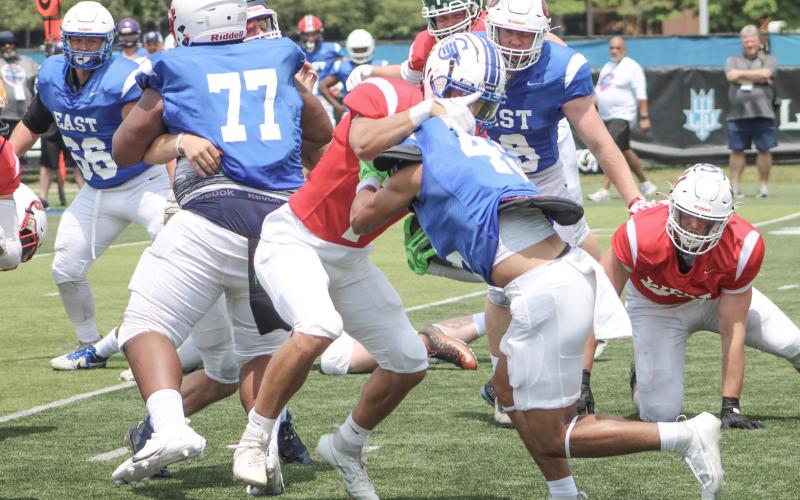Gladwin’s Massey closes book on prep football career at All-Star Game