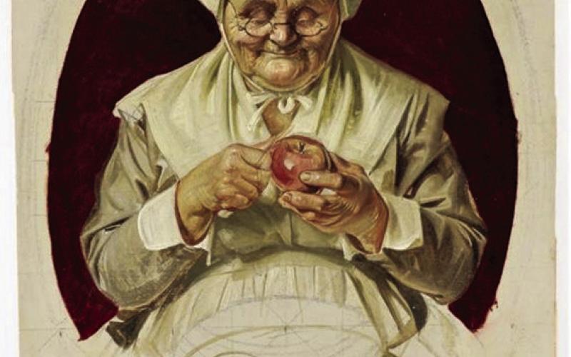 Artist J.C. Leyendecker’s illustrations often capture the simple things we’re thankful for – like a home cooked meal and family to enjoy it with. BRUNEAU &amp;amp; CO. AUCTIONEERS