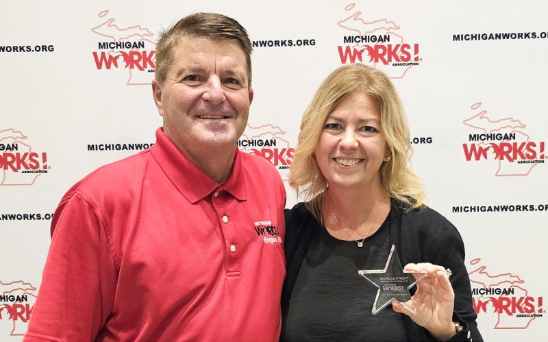 Michelle Dyment named Michigan Works! Region 7B ‘Shining Star’