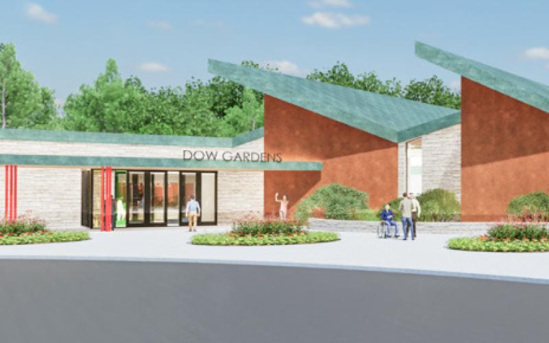New Welcome Center Project unveiled at Dow Gardens
