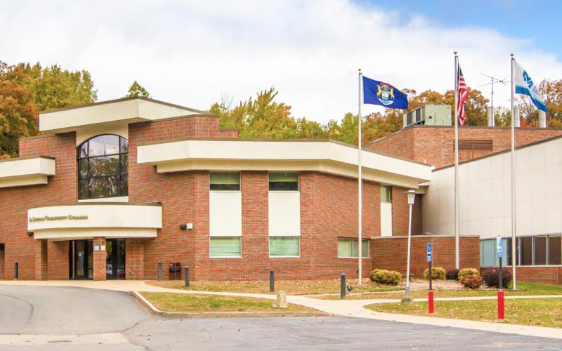 Pictured is the Mid Michigan College Campus in Harrison.