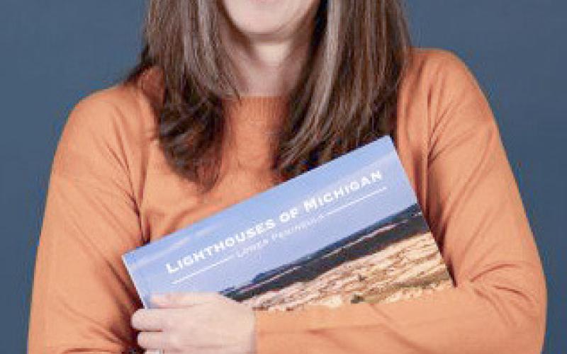 Photographer Danielle Jorae is the author of a new book about lighthouses in the Lower Peninsula. COURTESY PHOTO