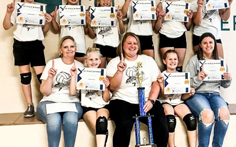 Congrats to the Gladwin 5th grade volleyball team  for going undefeated in their very first season!