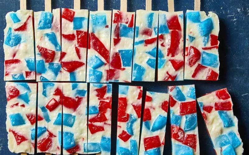 RECIPE: Patriotic Pops