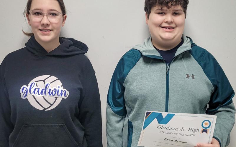 Ava Dennings and Evan Bruner