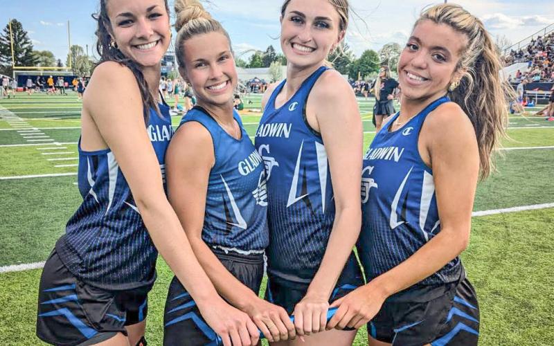 Pictured are Ava Gary, Breanna Campbell, Tessa Shea, and Kamya Cajigas.