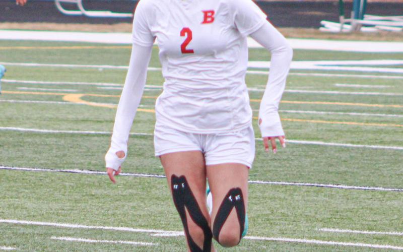 Emily Skotynsky and Beaverton picked up the first victory in program history Thursday when the Beavers beat Shepherd 2-0.
