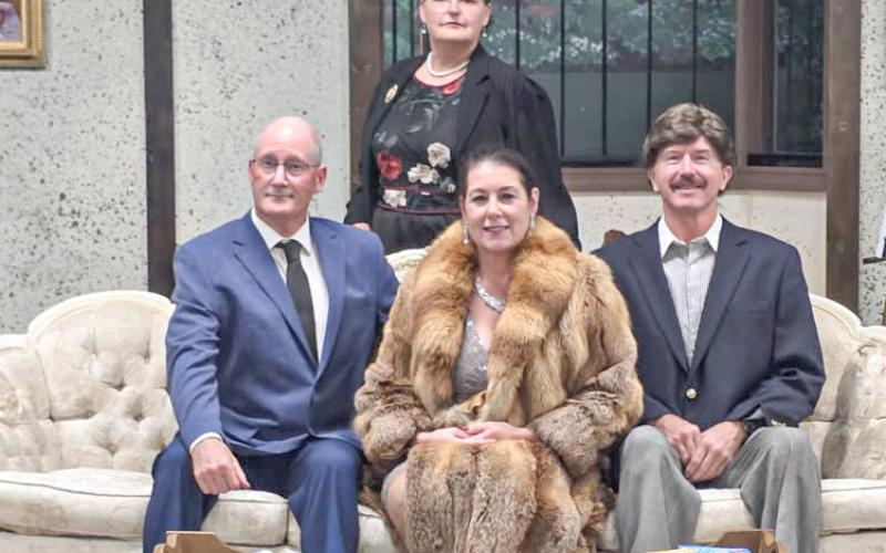 Pictured left to right: Bill Mason, Tina May, Kevin Allen, and in back row, Kim Shea.