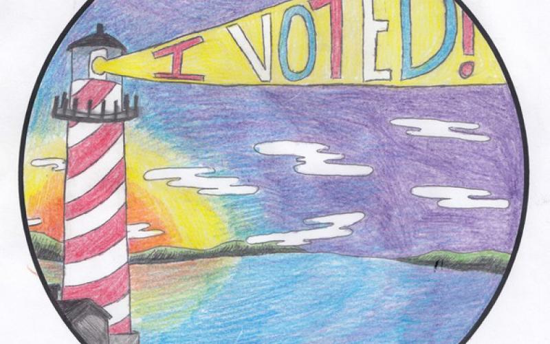 2024 ‘I Voted’ sticker design contest winners