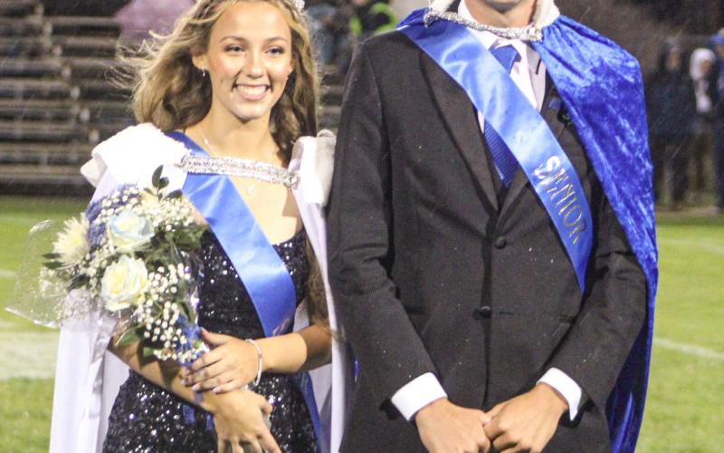 Gladwin Homecoming 2023 King and Queen: Caleb Palmreuter and Mary Miller.