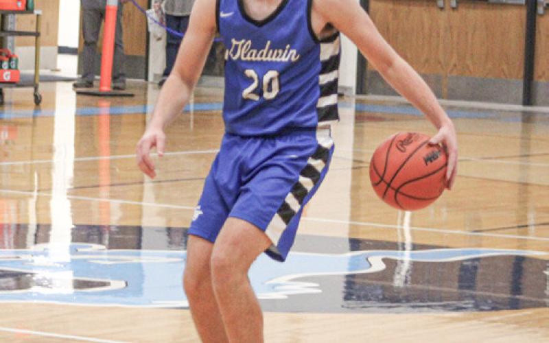 Brody Verellen scored 20 points Friday night in Gladwin’s victory at Standish, which snapped a long losing streak to the Panthers.