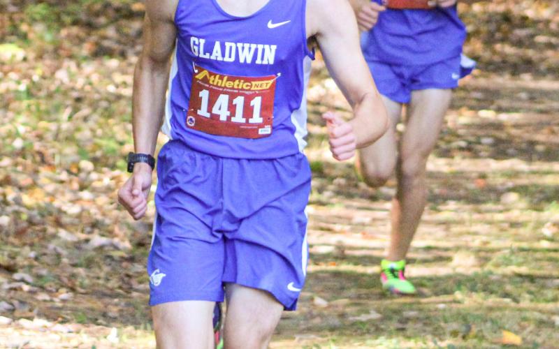 Myles Robinson returns to the Gladwin boys’ cross country team for his junior season after a big year last fall.