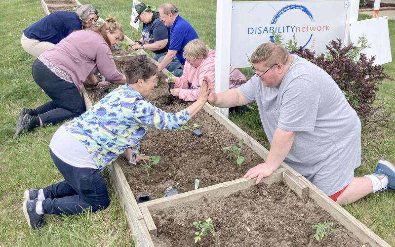 GARDEN GETS GROWING AT ARNOLD CENTER