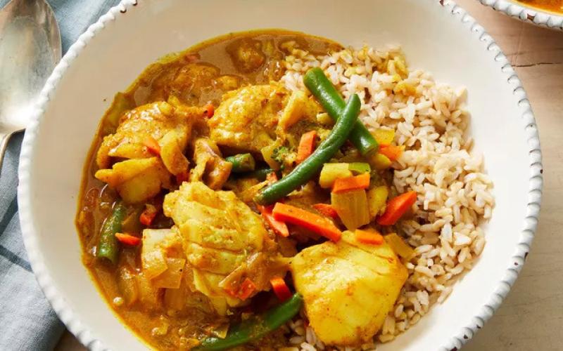Coconut Curry Fish