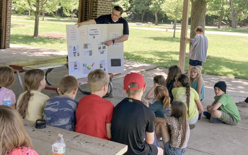 STUDENTS LEARN LESSONS IN CONSERVATION