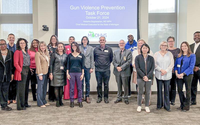 The Michigan Gun Violence Prevention Task Force hosted its first meeting Monday, Oct. 21, as it began its work to address gun violence and reduce firearm-related deaths and injuries.