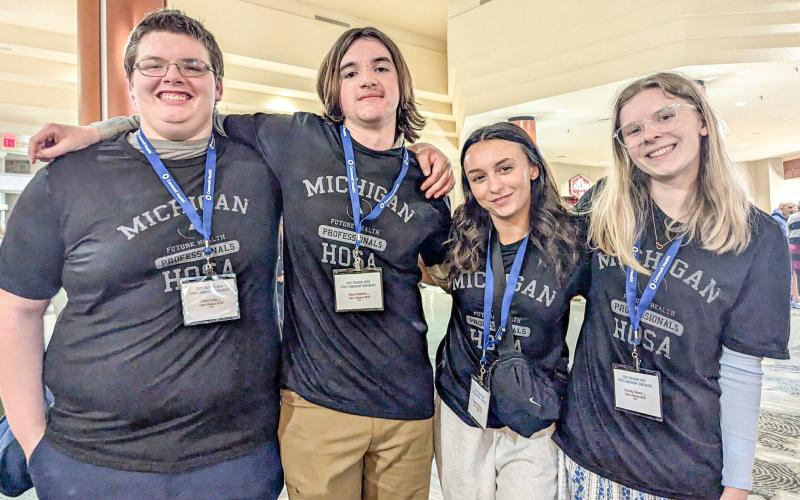 Future health leaders represent Clare-Gladwin CTE at state event