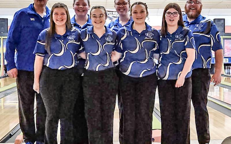 The Gladwin girls’ bowling team won the Jack Pine Conference championship and then placed second at the regional to advance to the state meet.