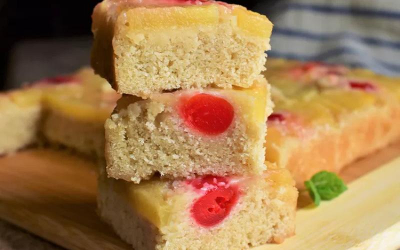 Pineapple Upside Down Bars
