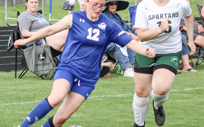 Abby Thume had a goal and two assists Thursday when Gladwin beat Pinconning 5-0 to lock up second place in the Jack Pine Conference standings.