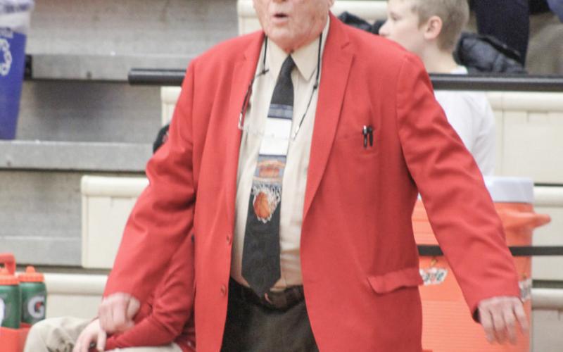 Beaverton coach Roy Johnston reacts to the vagaries of a game this past season.