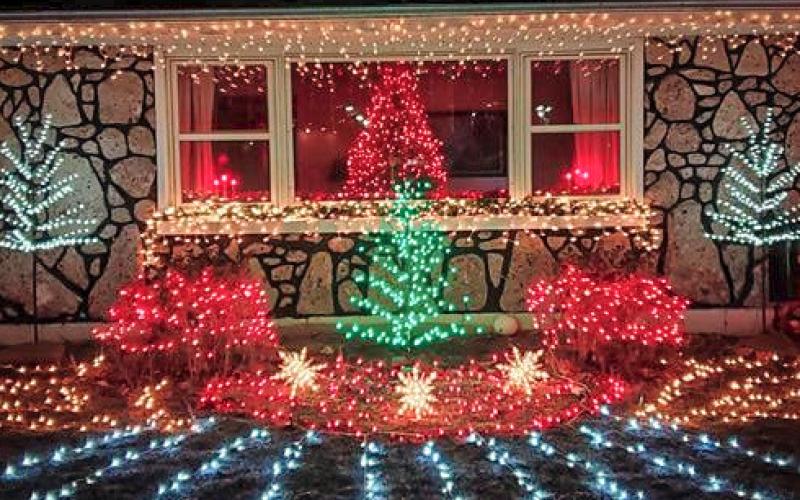 City of Gladwin Home Decoration Christmas Light Contest 2023.