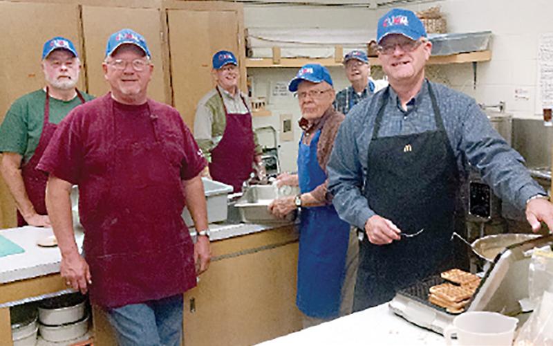 Pictured is the United Methodist’s Men’s Club in 2017.