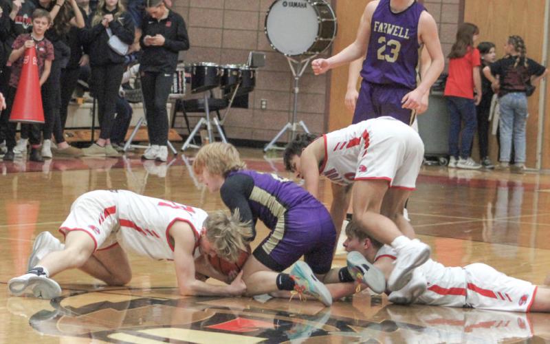 Hitting the floor and taking the lumps helped the Beaverton basketball team win three games in a row before a tough loss at Meridian on Friday.
