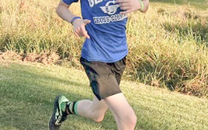 Ivan Christensen is having a strong season and placed second in the Jack Pine Race.