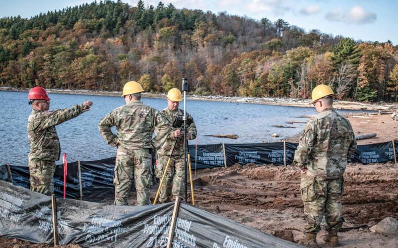 Michigan National Guard collaborates with Michigan Department of Natural Resources to complete state park upgrades