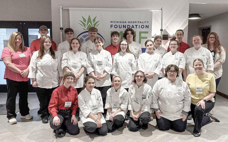 Clare-Gladwin CTE Culinary Arts students proudly represented their program at the statewide ProStart competition, competing in various culinary challenges!