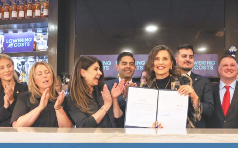Michigan Governor Gretchen Whitmer recently visited Mom’s Restaurant in Trenton to celebrate three new, bipartisan tax cuts that will lower costs for seniors and working families across Michigan.
