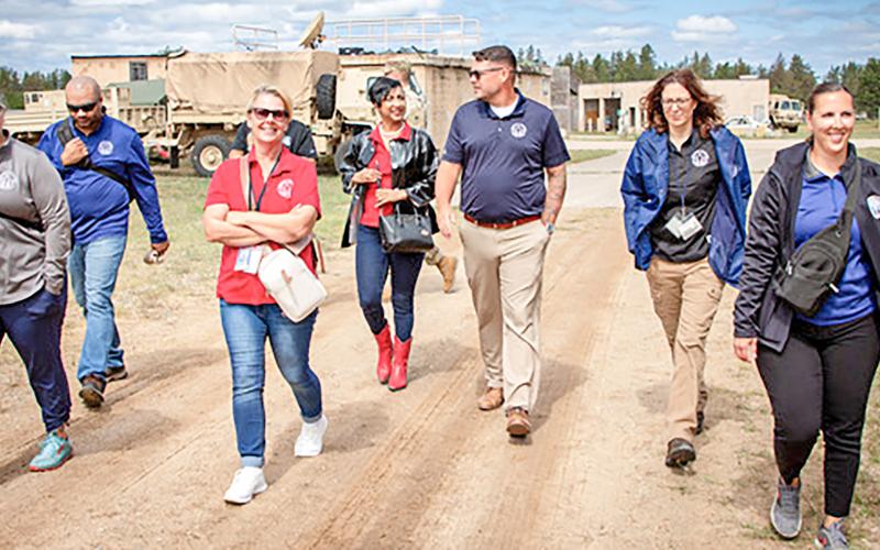 MVAA STAFF TOUR CAMP GRAYLING FOR NORTHERN STRIKE