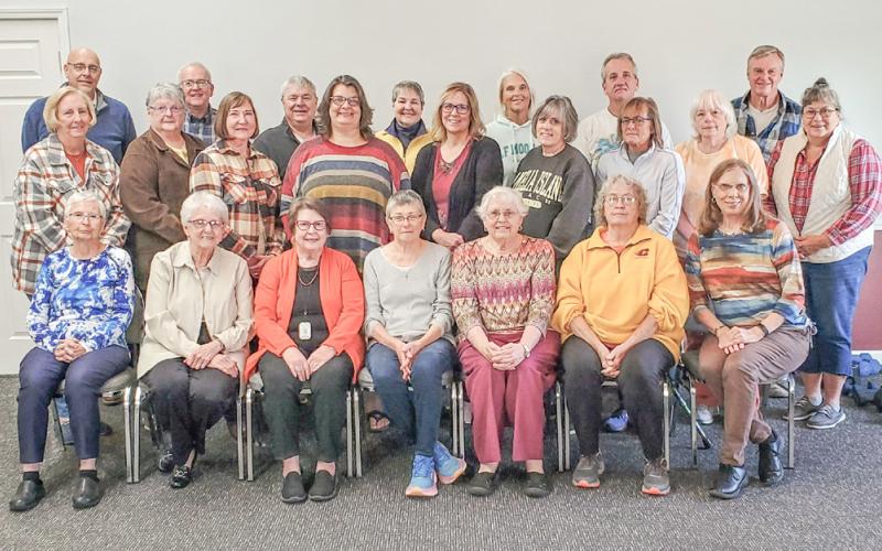 Pictured are a few of the over 100 members of MARSP-Gladwin County Chapter gathered at the last meeting in 2024.