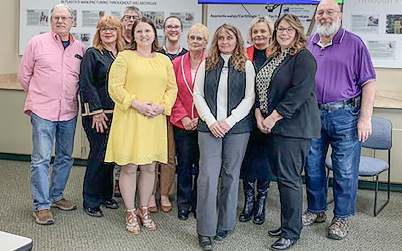 Pictured left to right are: Chuck Sikora, Jodie Klamer, Don Hunt, Coordinator Karrie Hulme, Kaitlyn Melchi, Susan Morgan, Becky Fejedelem, Kimberly Hines, Stacy Plude, and Mike Visnaw. Not Pictured are: Pete Doyle, Chris Vernier and Steve Broka.