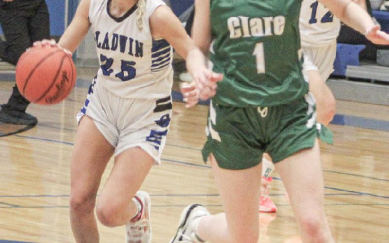 Senior Breanna Campbell returns for her second season as Gladwin’s starting point guard.