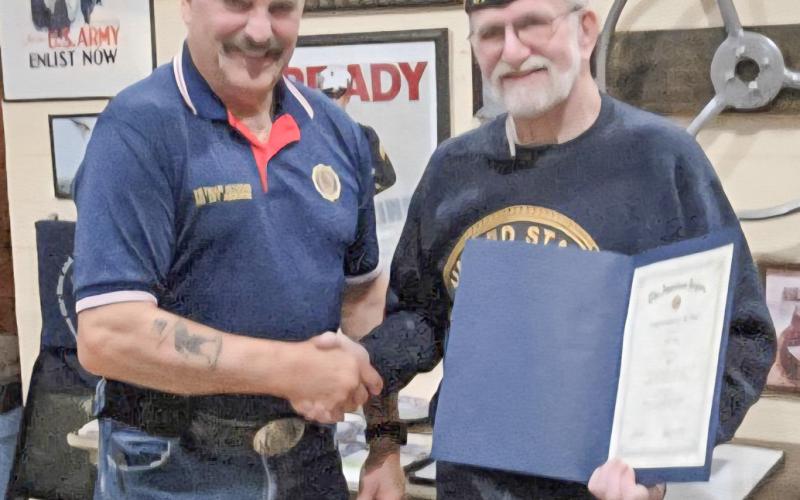 LEGIONNAIRE AWARDED