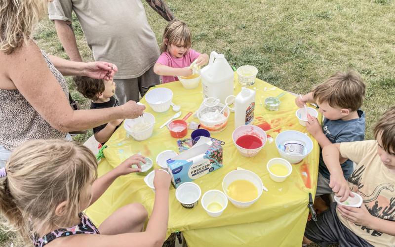 MESSTIVAL AT THE LIBRARY WAS A SMASH – AND A SPLASH, AND A SPLATTER!