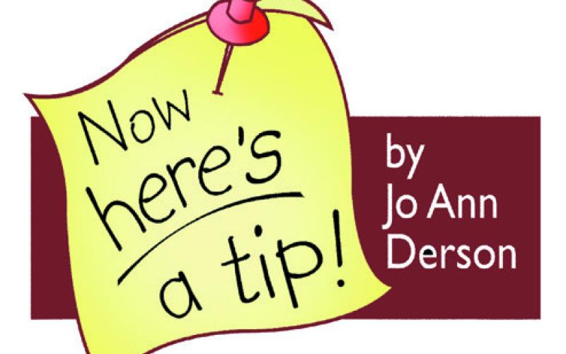 Now here's a tip!