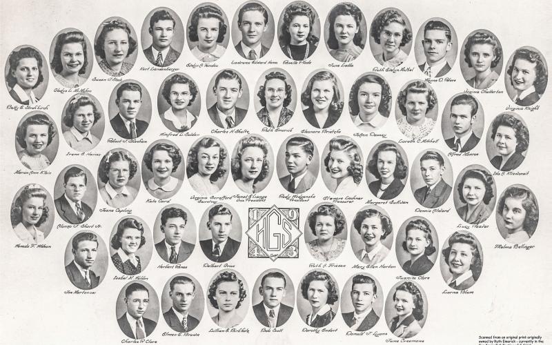A LOOK BACK IN TIME | GHS SENIOR CLASS 1943
