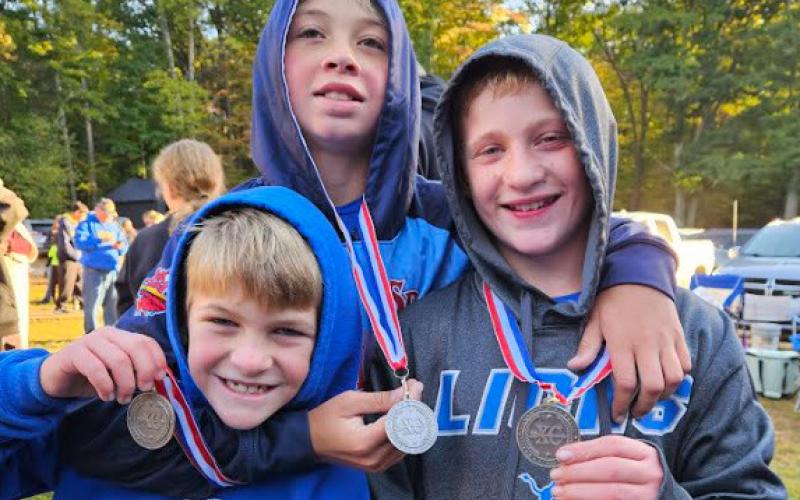 Gladwin Intermediate School medal winners from the Cedar Bend Invite.