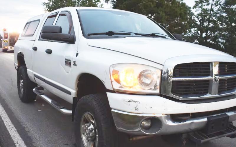 A 2007 dodge pickup being driven by a man from Bay City struck an amish buggy around 7:15 p.m.