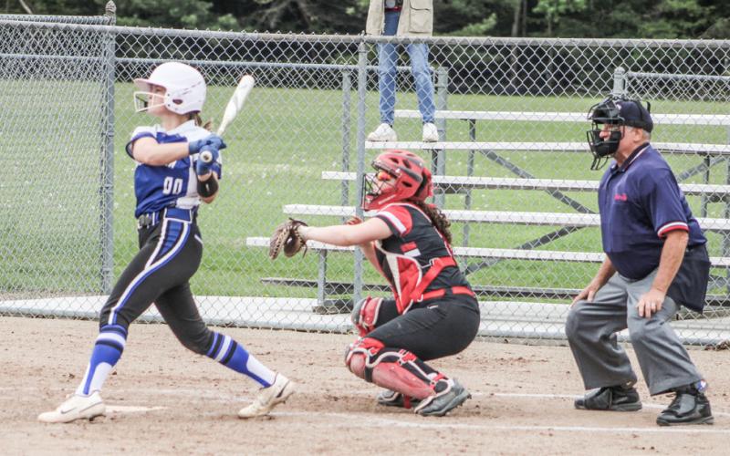 Gladwin heats up in time to face Garber in softball semifinals