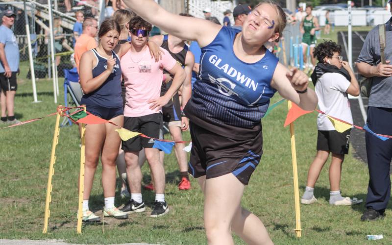 Gladwin girls miss out at states after winning big meet