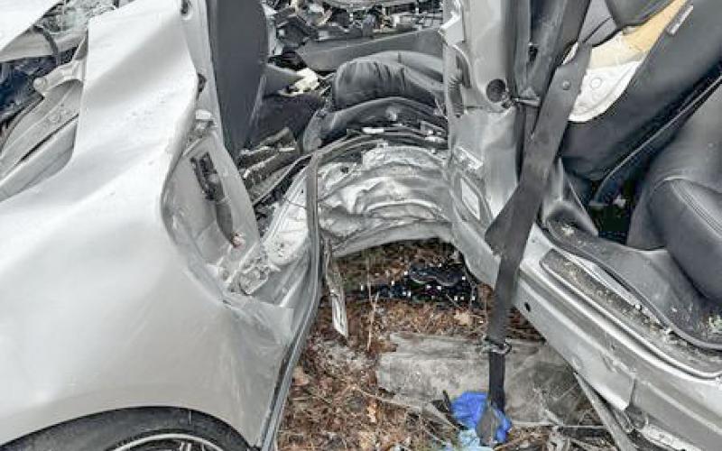 Man airlifted after car accident on I-75